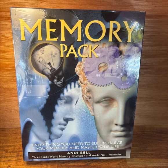 Memory Pack Master Your Memory by Andi Bell Box Set Carlton Books - Picture 2 of 7